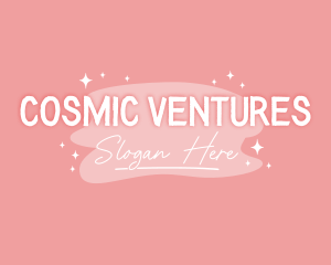 Cosmic Beauty Makeup logo design