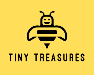 Bumblebee Bee Robot logo