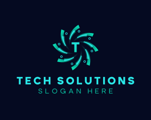 Propeller Digital Technology logo design