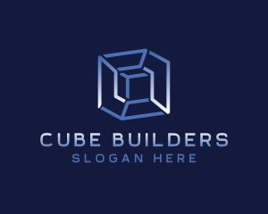 Cube Box Shape logo