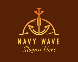 Sunset Sea Anchor logo