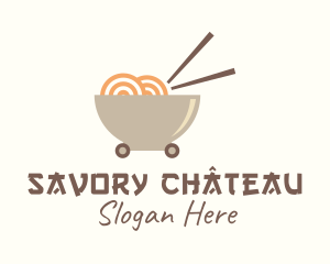 Soup Bowl Cart logo design