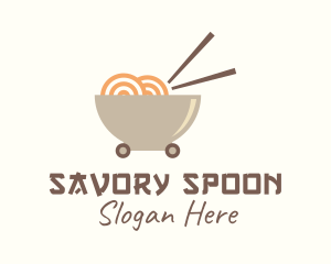 Soup Bowl Cart logo design