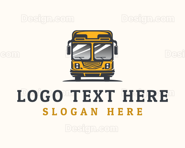 Transport Bus Vehicle Logo