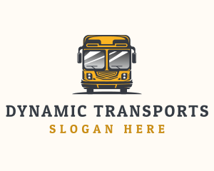 Transport Bus Vehicle logo design