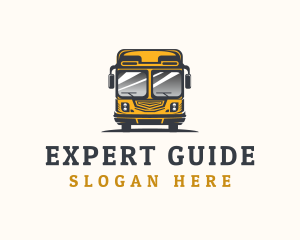 Transport Bus Vehicle logo design