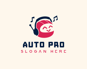 Robot Headphones Music logo
