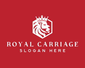 Royal Crown Lion logo design