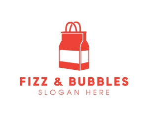 Bottle Shopping Bag logo