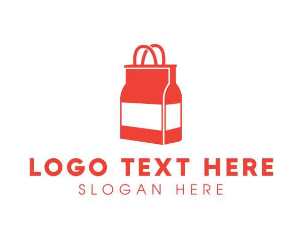 Shopping Bag logo example 2