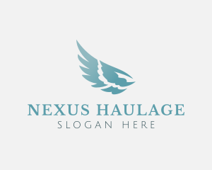 Beauty Angel Wings logo design