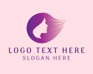 Woman Hair Beauty Salon logo