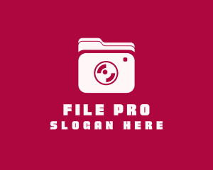 Camera Files Photography logo design