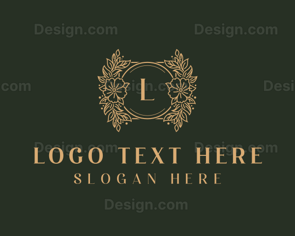 Elegant Flower Boutique Logo