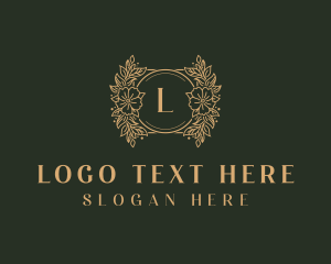 Elegant Flower Boutique Logo