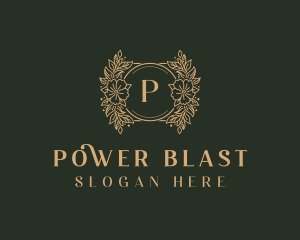 Elegant Flower Boutique Logo