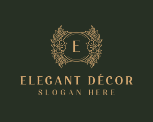 Elegant Flower Boutique logo design