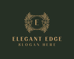 Elegant Flower Boutique logo design