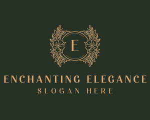 Elegant Flower Boutique logo design