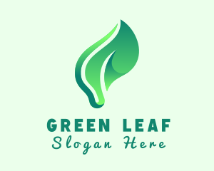 Herbal Botanical Leaf logo design