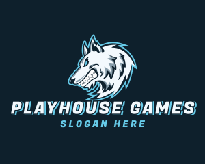 Fierce Wolf Gaming logo design