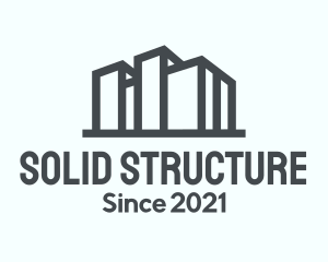 Concrete Building Structure logo design