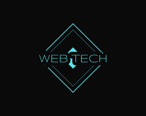 Cyber Tech Diamond logo design