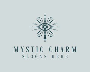 Mystic Bohemian Eye logo design