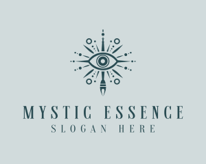 Mystic Bohemian Eye logo design