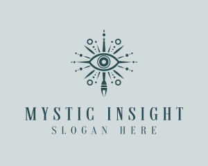 Mystic Bohemian Eye logo design