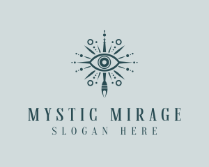 Mystic Bohemian Eye logo design