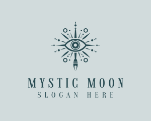 Mystic Bohemian Eye logo design