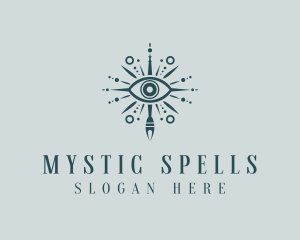 Mystic Bohemian Eye logo design