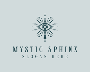 Mystic Bohemian Eye logo design