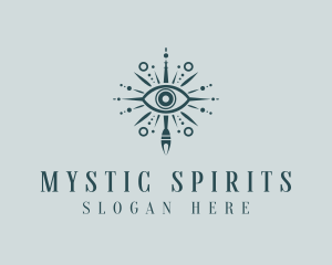 Mystic Bohemian Eye logo design