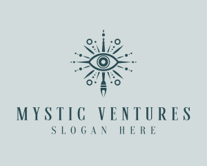 Mystic Bohemian Eye logo design