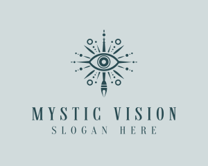 Mystic Bohemian Eye logo design