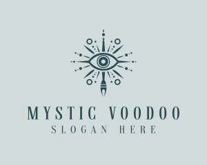 Mystic Bohemian Eye logo design