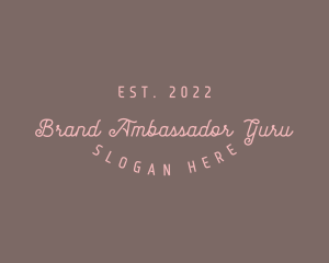 Stylish Feminine Brand logo design