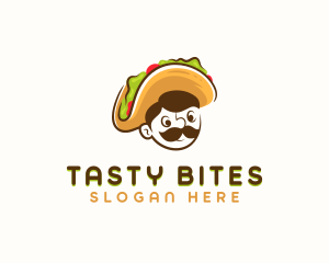 Tacos Burrito Mexican logo design