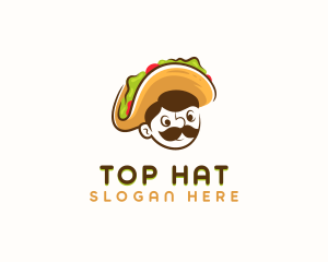 Tacos Burrito Mexican logo design