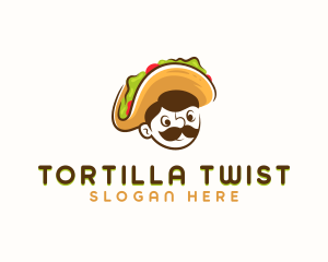 Tacos Burrito Mexican logo