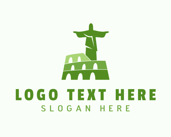 Jesus Christ logo example 2