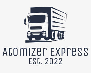 Express Service Truck logo design