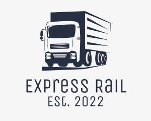 Express Service Truck logo design