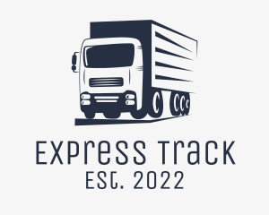 Express Service Truck logo design