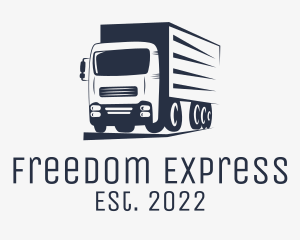 Express Service Truck logo design