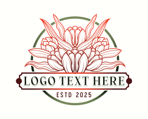 Botanical Floral Florist logo