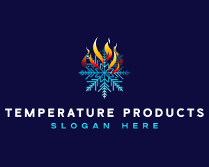 Snowflake Fire Temperature logo