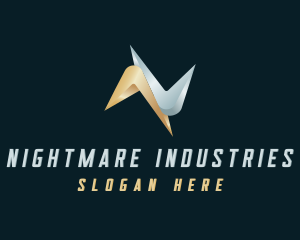 Ironwork Construction Industry logo design